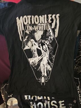Motionless In White Dead AF Tour Shirt, Size Small